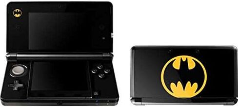 ملصق Skinit المخصص للألعاب متوافق مع 3DS (2011) - تصميم شعار Warner Bros Batman مرخص رسميًا in Kuwait