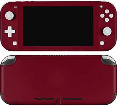 ملصق Skinit المخصص للألعاب متوافق مع Nintendo Switch Lite - تصميم عنابي in Kuwait