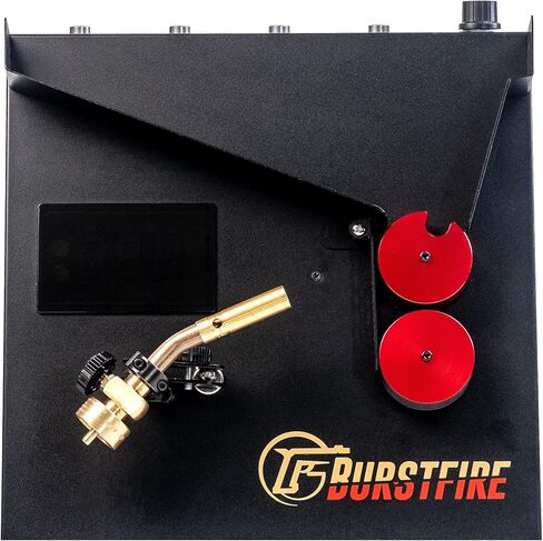 New GEN 2 - Burstfire - 2 in 1 - أداة التلدين للعلبة النحاسية ومركز إعداد العلبة - أسود، NEW GEN 2 - Burstfire-2in1-Black-V2 in Kuwait