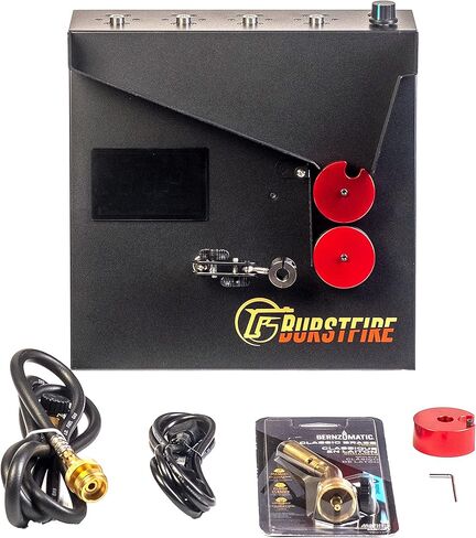 New GEN 2 - Burstfire - 2 in 1 - أداة التلدين للعلبة النحاسية ومركز إعداد العلبة - أسود، NEW GEN 2 - Burstfire-2in1-Black-V2 in Kuwait