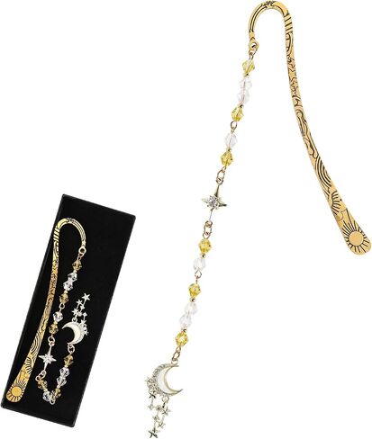 Fantasy Dragon Metal Bookmark - Vintage Fourth Wing Hook Book Marks Page Mark with Beaded Gold Black Dragons Charm for Men Students Teachers Reading Lovers Birthday Gifts School Accessories in Saudi Arabia