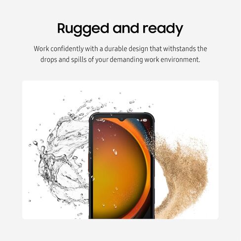 Samsung Galaxy XCover7 Pro 5G مفتوح بسعة 128 جيجابايت في الولايات المتحدة (موديل 2025) أسود (متجدد) in Kuwait