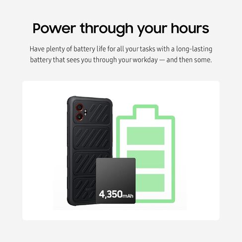Samsung Galaxy XCover7 Pro 5G مفتوح بسعة 128 جيجابايت في الولايات المتحدة (موديل 2025) أسود (متجدد) in Kuwait