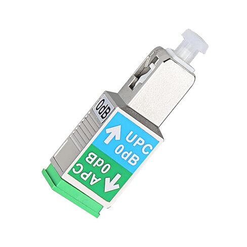 Xunsomten-1PC Fiber Optic Adapter SC/UPC Male to SC/APC Female Singlemode SM 9/125μm Hybrid Optical Converter Connector Coupler in Saudi Arabia