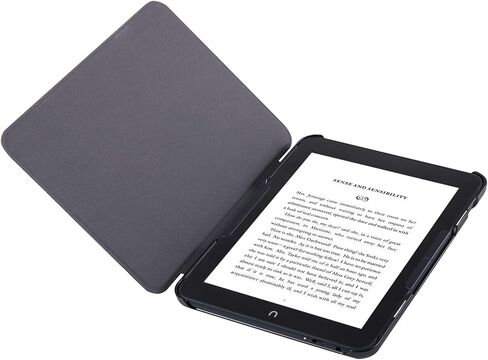 BOZHUORUI Case for 7.8" Nook Glowlight 4 Plus (2023 Released) - Slim Lightweight PU Leather Cover + Lightweight Flexible Soft Back Shell Clear Cover in Saudi Arabia