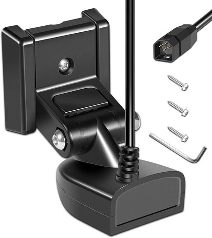 710274-1 XNT 9 HW T Transom Mount محول مع مستشعر درجة الحرارة يناسب Humminbird Helix مع ثنائي الطيف غرد 2D سونار، طول الكابل 20 قدم in Saudi Arabia
