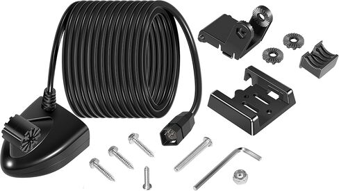 710274-1 XNT 9 HW T Transom Mount محول مع مستشعر درجة الحرارة يناسب Humminbird Helix مع ثنائي الطيف غرد 2D سونار، طول الكابل 20 قدم in Saudi Arabia