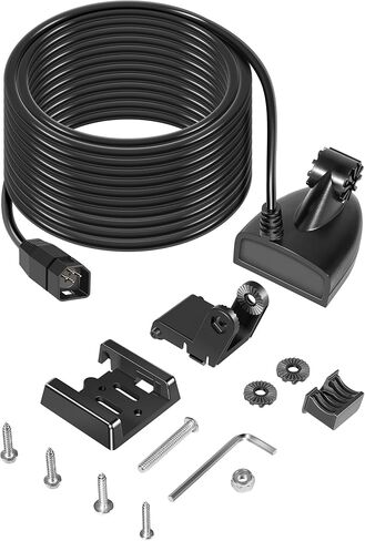 710274-1 XNT 9 HW T Transom Mount محول مع مستشعر درجة الحرارة يناسب Humminbird Helix مع ثنائي الطيف غرد 2D سونار، طول الكابل 20 قدم in Saudi Arabia