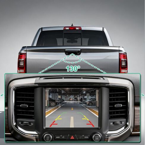 04672735AD Rear View Camera Replacement for Ram 2500 3500 6.4/6.7L 2019-2023, OE Backup Cam Replaces 04672735AB by GreenYi in Saudi Arabia