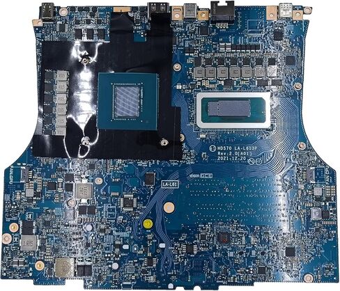 استبدال لديل Alienware X17 R2 اللوحة الأم HDS70 LA-L613P لوحة النظام i7-12700H المعالج RTX 3060 Ti 6GB 03RWD8 3RWD8 in Saudi Arabia