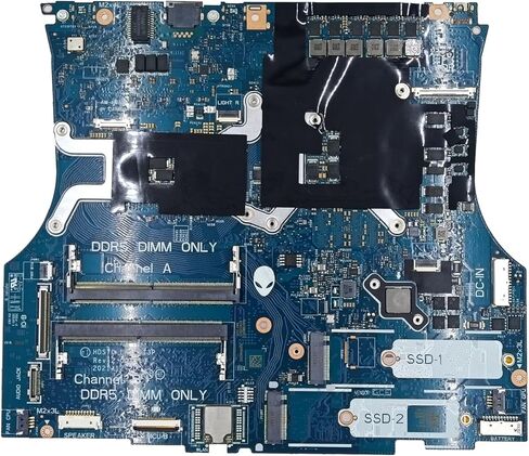 استبدال لديل Alienware X17 R2 اللوحة الأم HDS70 LA-L613P لوحة النظام i7-12700H المعالج RTX 3060 Ti 6GB 03RWD8 3RWD8 in Saudi Arabia