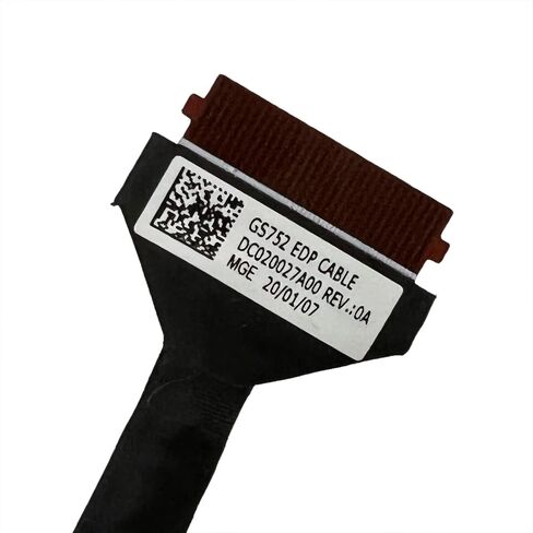 30PIN LCD LED LVDS Video Screen Cable Line Display Flex Wire for Lenovo IdeaPad 3-17IML05 81WC 3-17IIL05 81WF 3-17ARE05 81W5 S350-17 S350-17ADA GS752 DC020027A00 DC020027A10 in Saudi Arabia