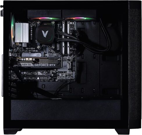Velztorm Pilum Z2 Gaming Desktop PC (AMD Ryzen 7 5700X, GeForce RTX 5060, 32GB DDR4 RAM, 1TB PCIe SSD, 240mm Liquid Cooling, 4 Pre-Built ARGB Fans, 750W Gold PSU, Windows 11 Home) in Kuwait
