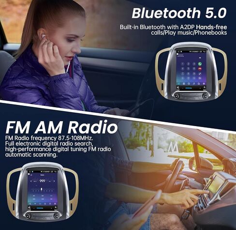 استبدال ستيريو السيارة لعام 2010 2011 2012 2013 2014 2015 2016: Wireless CarPlay Android Auto - (Buick Lacrosse) - مع شاشة HD 9.7 بوصة GPS للملاحة BT - لترقية راديو المصنع in Kuwait