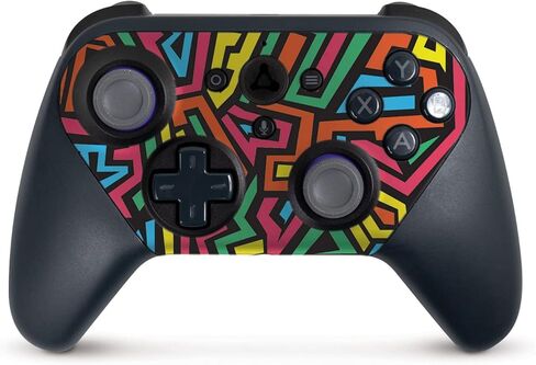 غلاف MightySkins متوافق مع وحدة تحكم Amazon Luna - Hyper | غطاء ملتف واقٍ ومتين وفريد ​​من نوعه من الفينيل | سهل التطبيق والإزالة وتغيير الأنماط | صنع في الولايات المتحدة الأمريكية in Kuwait