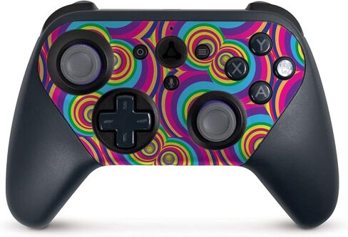 غلاف MightySkins متوافق مع وحدة تحكم Amazon Luna - Groovy 60s | غطاء ملتف واقٍ ومتين وفريد ​​من نوعه من الفينيل | سهل التطبيق والإزالة وتغيير الأنماط | صنع في الولايات المتحدة الأمريكية in Kuwait