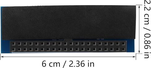 40 Pin IDE to SATA Adapter, 480Mbps High-Speed PATA Converter, Plug & Play No Driver Needed, 12cm MOLEX 4Pin Power Cable for 2.5"/3.5" HDD & Optical Drive in Saudi Arabia