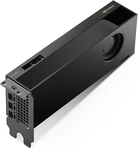NVIDIA RTX 4000 SFF Ada Generation Workstation Ada Lovelace Architecture فتحة مزدوجة لوحة رسومات احترافية منخفضة المستوى 900-5G192-2571-000 VD8465 in Saudi Arabia