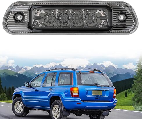 Nilight Third Brake Light Tail High Mount 3rd Stop Lights Smoked Lens Compatible with Toyota 4Runner 2003 2004 2005 2006 2007 2008 2009 Non-Spoiler Version Van SUV Rear Center Cab Lamp in Kuwait