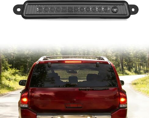 Nilight Third Brake Light Tail High Mount 3rd Stop Lights Smoked Lens Compatible with Toyota 4Runner 2003 2004 2005 2006 2007 2008 2009 Non-Spoiler Version Van SUV Rear Center Cab Lamp in Kuwait