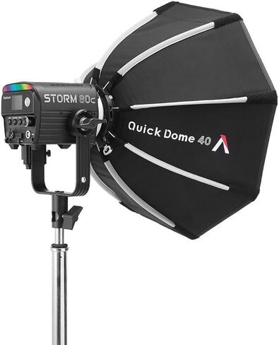 Aputure Quick Dome 40 Softbox,40cm(16inch) Circular Octagonal Quick Release Softbox,Designed for Aputure Storm 80c in Saudi Arabia