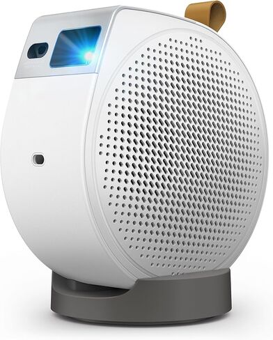 BenQ GV50 FHD Projector 500-Lumen, 16:9, Laser DLP Smart Ceiling, 92% Rec. 709, USB Type A/C, Sleep Timer Function, Flexible Bedside Projection Stand - PJ-BenQ-GV50-R in Saudi Arabia
