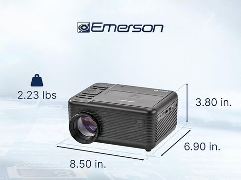 جهاز عرض LCD للمسرح المنزلي مقاس 120 بوصة من Emerson EVP-2504 مع موالف تلفزيون مدمج ومشغل DVD in Saudi Arabia