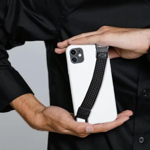Mobile phone Anti Drop Strap, Elastic Shoulder Strap, Protection Phone Holder for One Hand Operation in Saudi Arabia