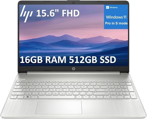 HP 15 Laptop (15.6" FHD Touchscreen, Intel Core i5-1334U (> i7-1255U), 32GB RAM, 1TB SSD) for Business, Students, Home, 10-Hour Long Battery Life, Webcam, Wi-Fi 6, Numpad, Fast Charge, Win 11 Pro in Saudi Arabia