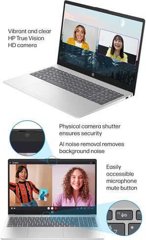 HP 15 Laptop (15.6" FHD Touchscreen, Intel Core i5-1334U (> i7-1255U), 32GB RAM, 1TB SSD) for Business, Students, Home, 10-Hour Long Battery Life, Webcam, Wi-Fi 6, Numpad, Fast Charge, Win 11 Pro in Saudi Arabia