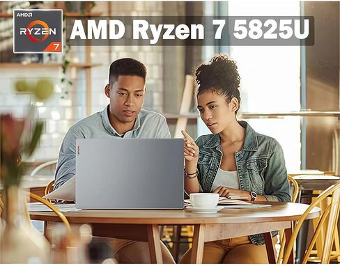 Lenovo IdeaPad Slim 3، كمبيوتر محمول بشاشة لمس عالية الدقة 15.6 بوصة، كمبيوتر Copilot AI PC، AMD Ryzen 7 5825U، Wi-Fi 6، Windows 11 Home، مع لوحة ماوس (ذاكرة وصول عشوائي سعتها 16 جيجابايت | 512 جيجابايت PCIe SSD) in Kuwait