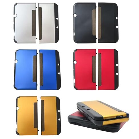 غطاء حماية NGHTMRE فضي مقاوم للصدمات من الجلد الصلب لجهاز NES New 3DS XL LL (موديل 2015) فقط in Saudi Arabia