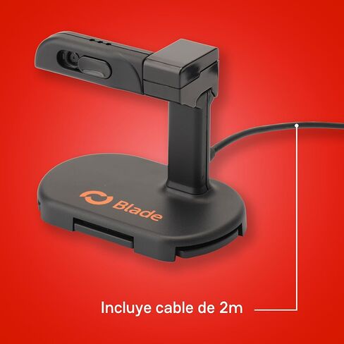 BLADE – Mini Camera 1080p Switch 2, 3 in 1, Portable, Desktop, TV, Stand Included, FullHD, Privacy Cover, Compact and Functional, 30fps in Saudi Arabia