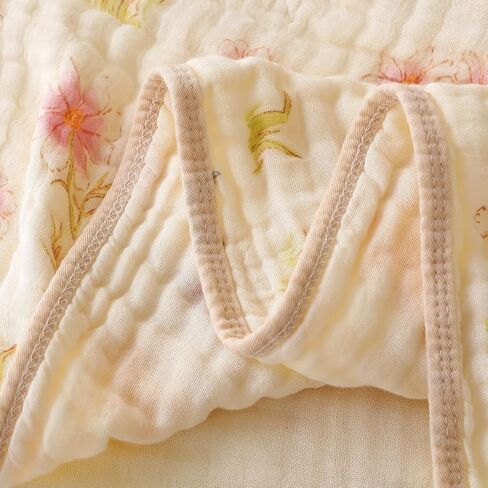 4PCS Cotton Gauze Towel Multi-Layer Soft Breathable Absorbent for Wiping Sweat and Drool Bib Feeding Cloth Portable Hand Wash Only, A in Saudi Arabia