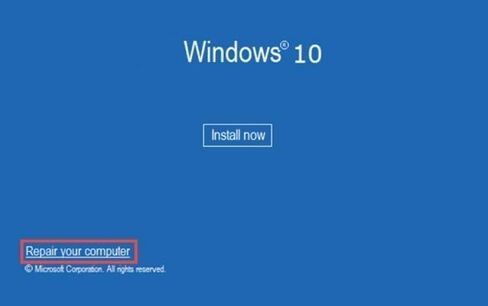 USB for Windows 10 Install Recover Repair Restore Boot USB Flash Drive, 32&64 Bit Systems Home&Professional, Antivirus Protection&Drivers Software, Fix PC, Laptop and Desktop, 32 GB USB - Blue in Kuwait