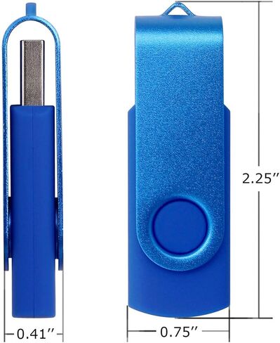 USB for Windows 10 Install Recover Repair Restore Boot USB Flash Drive, 32&64 Bit Systems Home&Professional, Antivirus Protection&Drivers Software, Fix PC, Laptop and Desktop, 32 GB USB - Blue in Kuwait