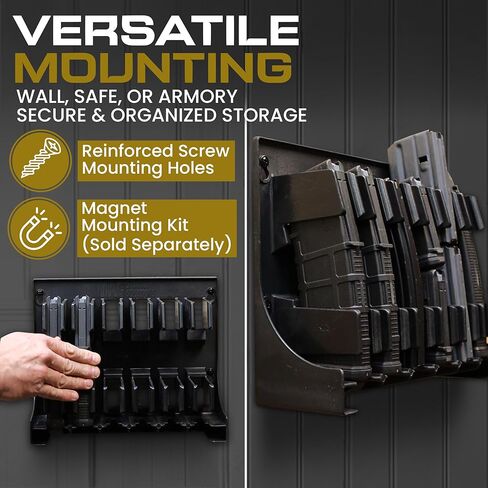 Mag Storage Solutions 5.56 .223 MagHolder Magazine Holder Storage Rack Magpul in Kuwait