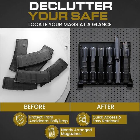 Mag Storage Solutions 5.56 .223 MagHolder Magazine Holder Storage Rack Magpul in Kuwait