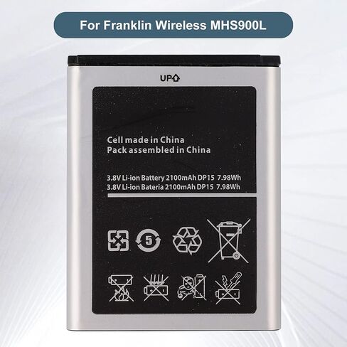 بطارية بديلة V604454AR متوافقة مع Franklin Wireless MHS900L Verizon Ellipsis Jetpack مع الأدوات in Kuwait