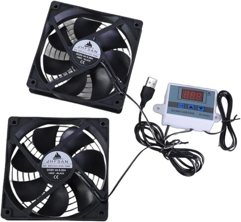 120mm USB Cooling Fans With Adjustable Temperature Control For Cabinets And Home Theater Systems in Saudi Arabia