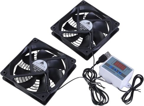 120mm USB Cooling Fans With Adjustable Temperature Control For Cabinets And Home Theater Systems in Saudi Arabia