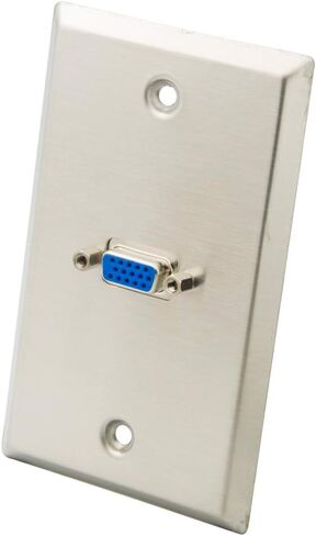 1 عصابة الفولاذ المقاوم للصدأ نمط الصلبة 1 منفذ HDMI أنثى إلى لوحة الحائط الإناث in Kuwait