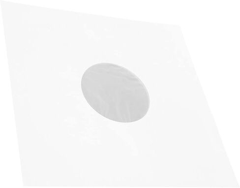 Qiilu Archival Quality Record Protection Sleeves - 20 Pcs 12 Inch Durable Outer Sleeves for Valuable Collection - High Protection Bags in Saudi Arabia