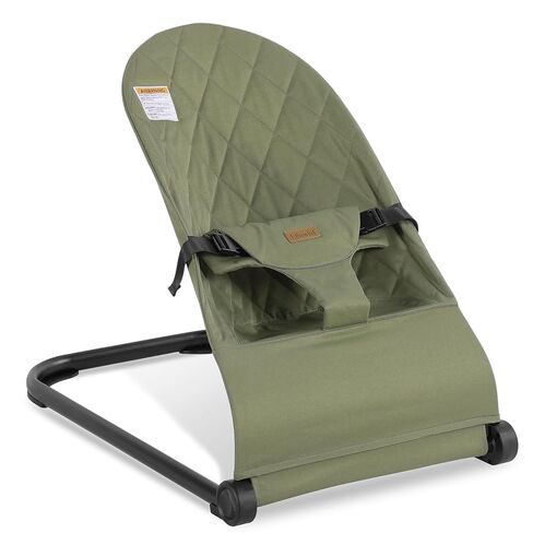 Baby Bouncer,Baby Bouncer Seat,Portable Infant Bouncer with 3-Point Safety Harness,Ergonomic Bouncy seat, Newborn Bouncer for Babies 0-6 Months up to 20lbs (Green) in Saudi Arabia