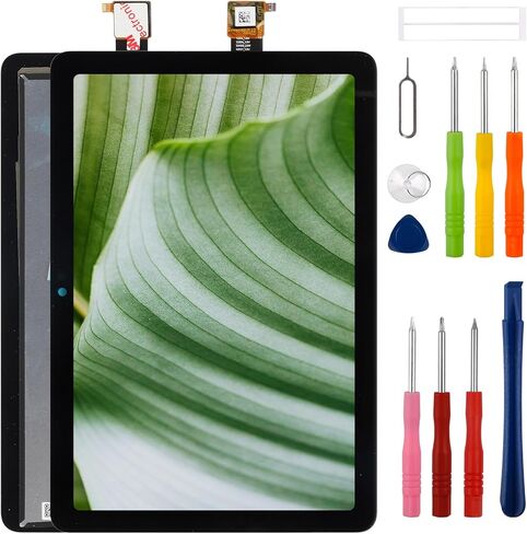 استبدال شاشة LCD جديدة لجهاز HD 8 /HD 8 Plus Tablet الجيل الثاني عشر الذي تم إصداره في 2022/2024 R2SP8T R24SB8 استبدال مجموعة محول الأرقام لشاشة تعمل باللمس مع مجموعة أدوات إصلاح مطورة - أسود in Saudi Arabia