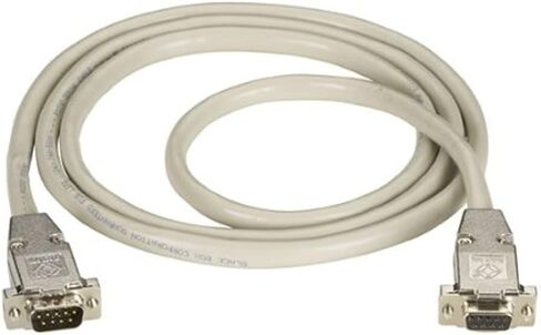 Black Box Corporation 75-FT RS232 Shielded Cable Metal Hood DB9 Male/Female in Saudi Arabia