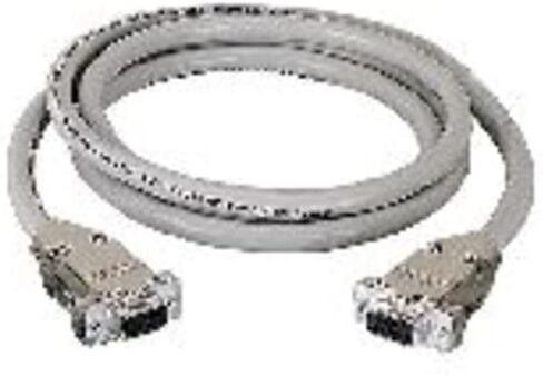 Black Box Corporation 10-FT RS232 Shielded Cable Metal Hood DB9 Male/Male in Saudi Arabia