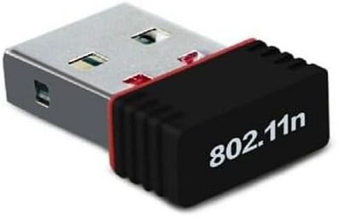 Mini USB WiFi Wireless Adapter, 150Mbps, Supports Windows XP, Vista, 7, 8 and Linux in Saudi Arabia
