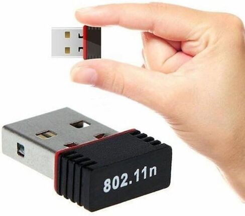 Mini USB WiFi Wireless Adapter, 150Mbps, Supports Windows XP, Vista, 7, 8 and Linux in Saudi Arabia