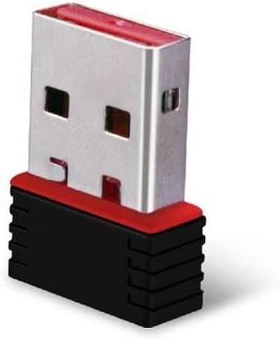Mini USB WiFi Wireless Adapter, 150Mbps, Supports Windows XP, Vista, 7, 8 and Linux in Saudi Arabia